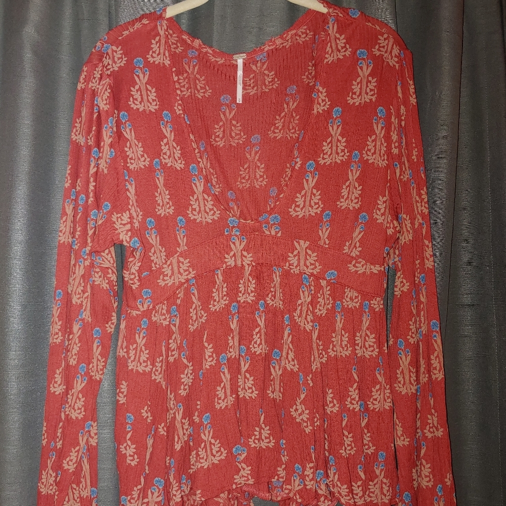 Free People Long Sleeve Top